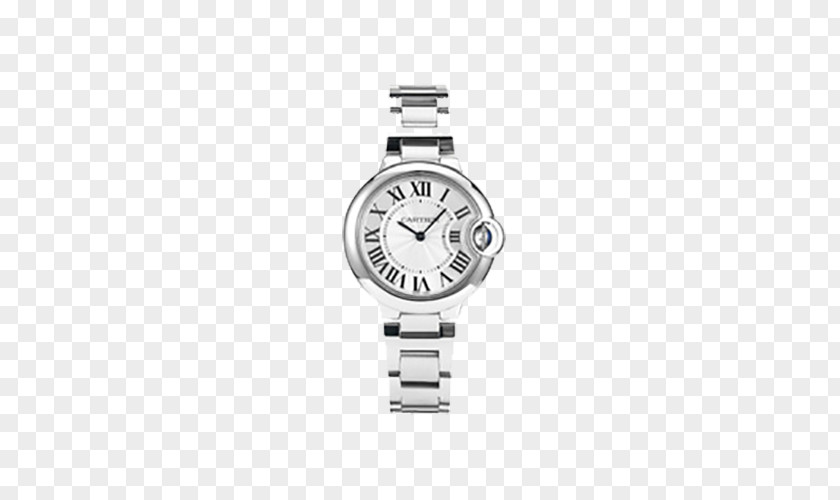 Dynamic Sapphire Watch Cartier Quartz Clock PNG