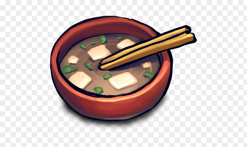 Miso Soup Chopsticks PNG
