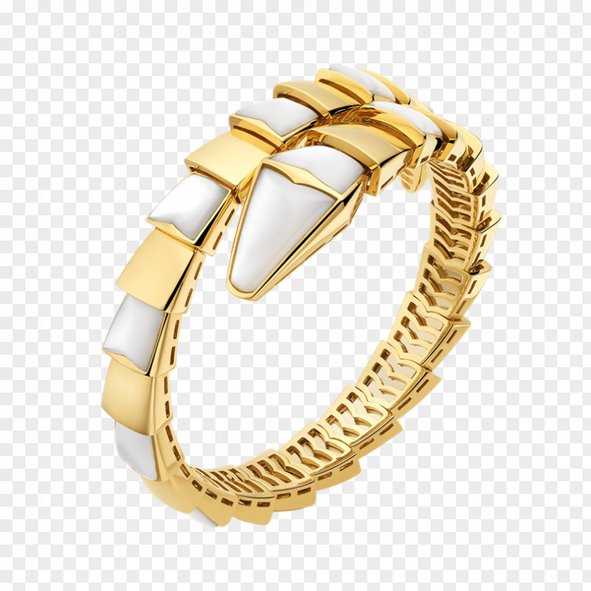 Gold Bangle Bracelet Bulgari Cartier PNG
