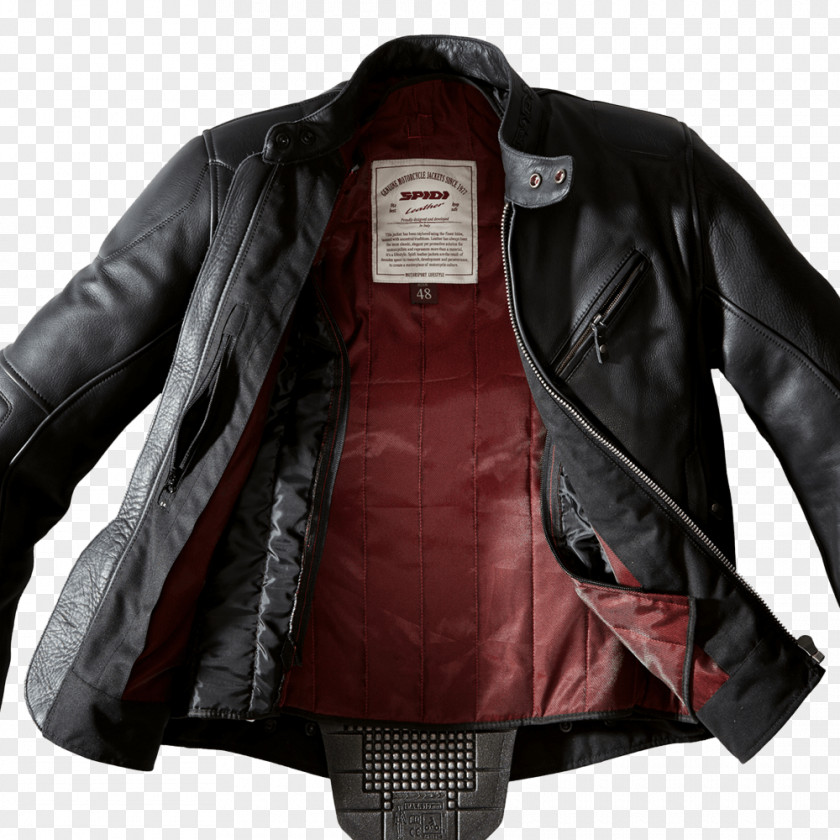 Jacket Leather Rovik MC As Motorcycle PNG
