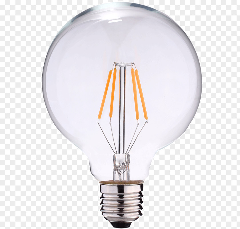 Light Lighting LED Lamp Filament Incandescent Bulb PNG