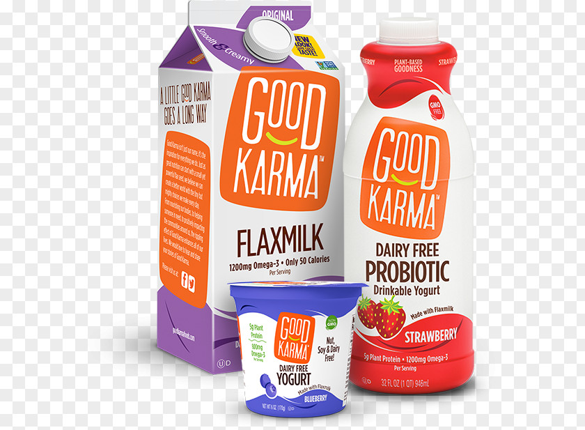 Milk Substitute Good Karma Foods Cream Flax PNG