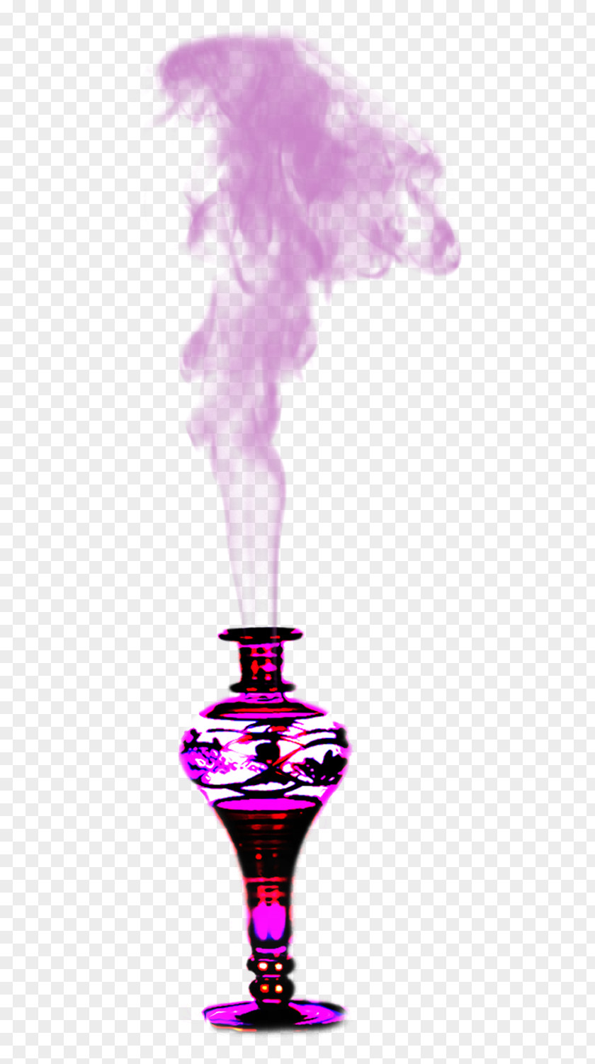 Smoke Bottle Banished: Dreaming Of Genie Smoking PNG of Smoking, Purple smoke clipart PNG
