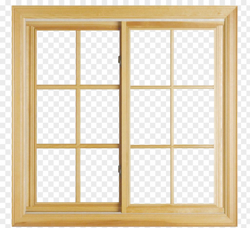 Yellow Wood Glass Windows Window Aluminium Glazing Door PNG