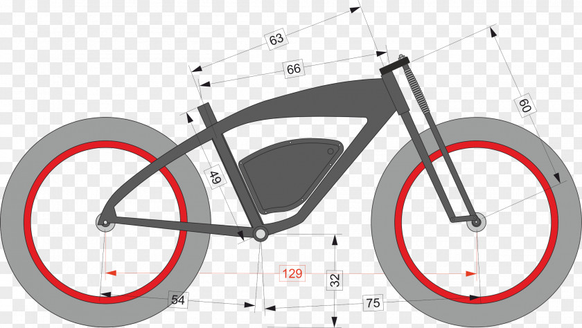 Bicycle Motorized Motorcycle Electric Wheels PNG