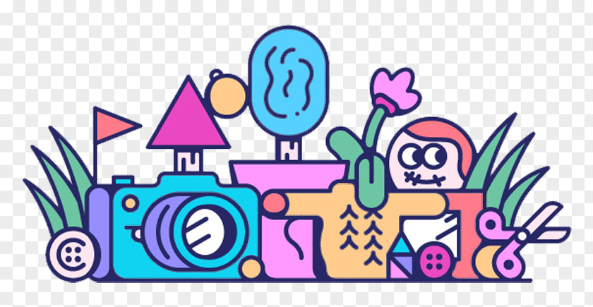 Camera Creative Figure Flat Creativity Clip Art PNG