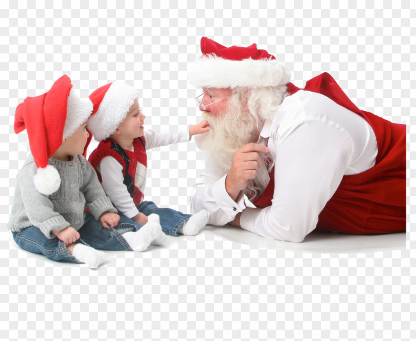 Santa Claus Merry Christmas Desktop Wallpaper PNG