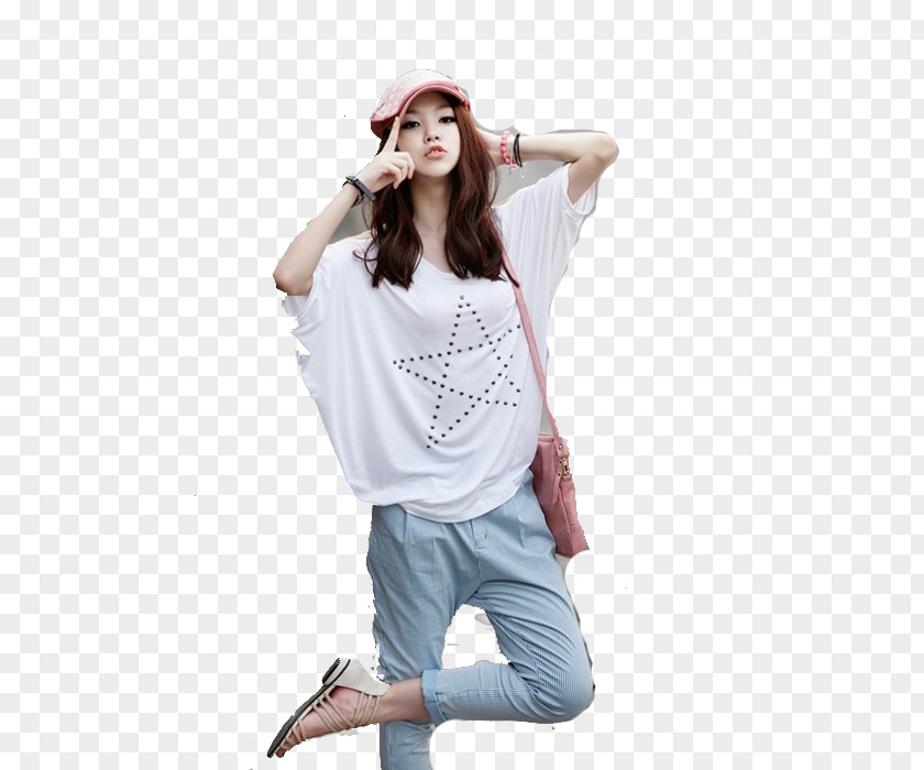 Ulzzang Girls DeviantArt Nerd T-shirt PNG