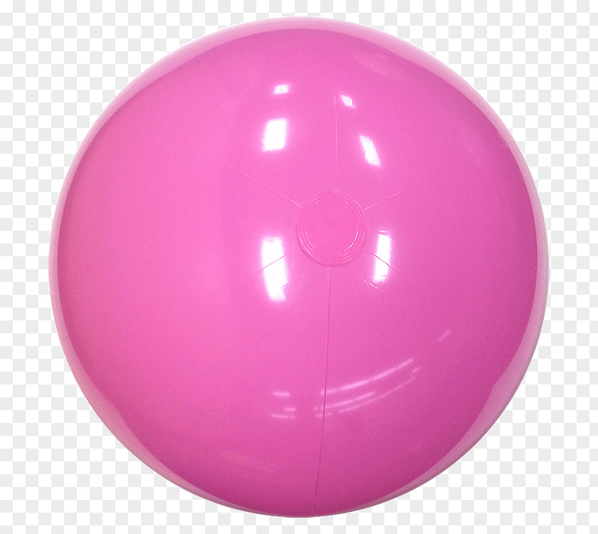 Beach Football Ball Pink Color PNG