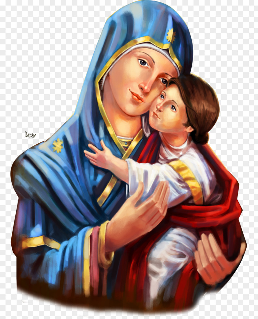 Our Lady Of Perpetual Help Religion Theotokos PNG