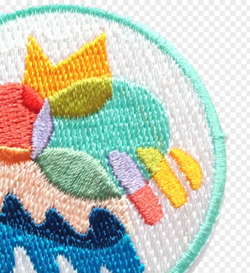 Patch Embroidered Iron-on Embroidery Sewing Cross-stitch PNG