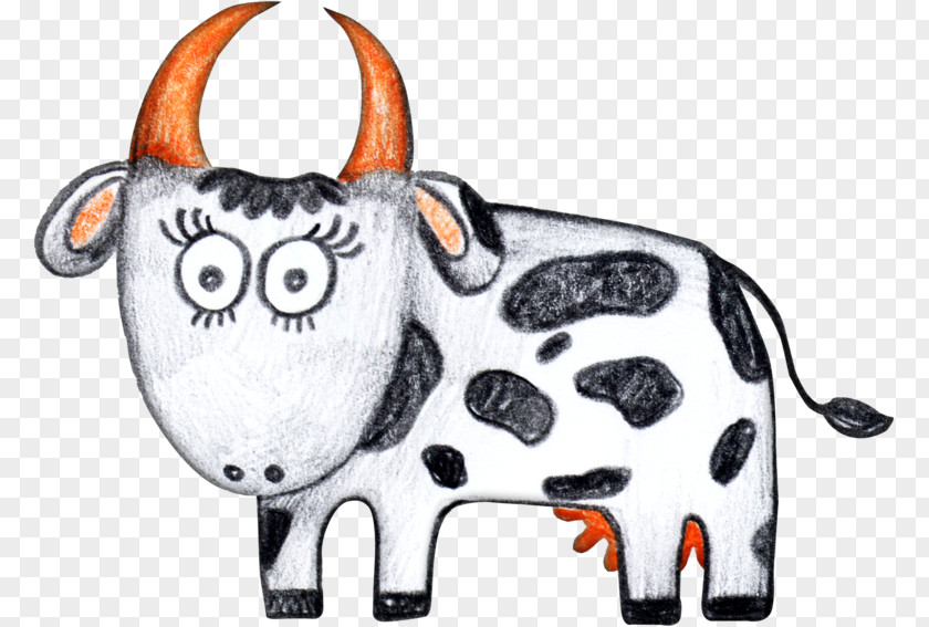 Pencil Taurine Cattle Drawing Cartoon PNG