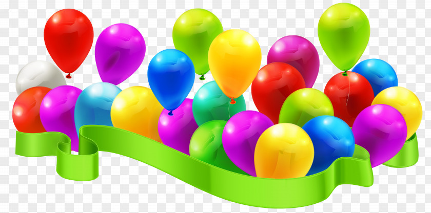 Balloon Decoration Clipart Image Birthday Clip Art PNG