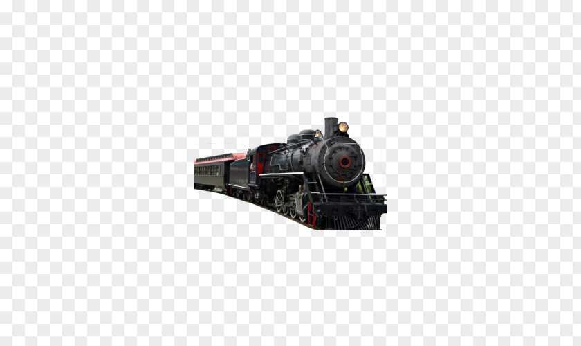 Coal Train Rail Transport Steam Locomotive PNG