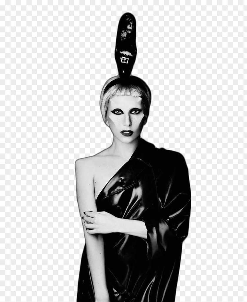 Magazine Lady Gaga Photo Shoot Black And White Photography Born This Way PNG