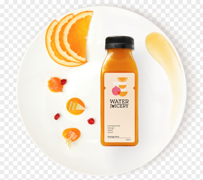 Orange Water WATER JUICERY Cold-pressed Juice Celebrity Chef PNG