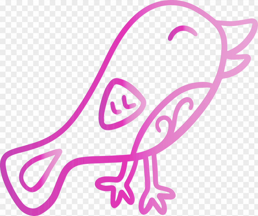 Pink Line Art Magenta PNG