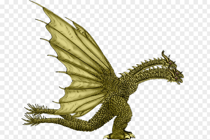 Prince Nezha's Triumph Against Dragon King Ghidorah Godzilla Monster X Kaiju PNG