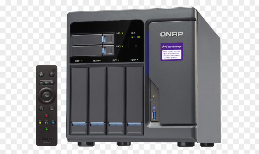 QNAP TVS-682-I3-8G 6 Bay NAS Network Storage Systems Systems, Inc. Intel Core I3 PNG