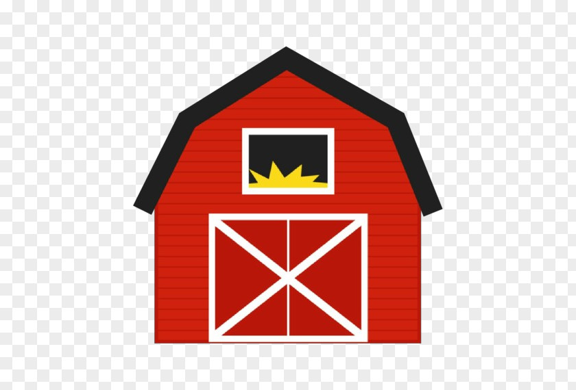 Red Barn Logo Triangle House PNG