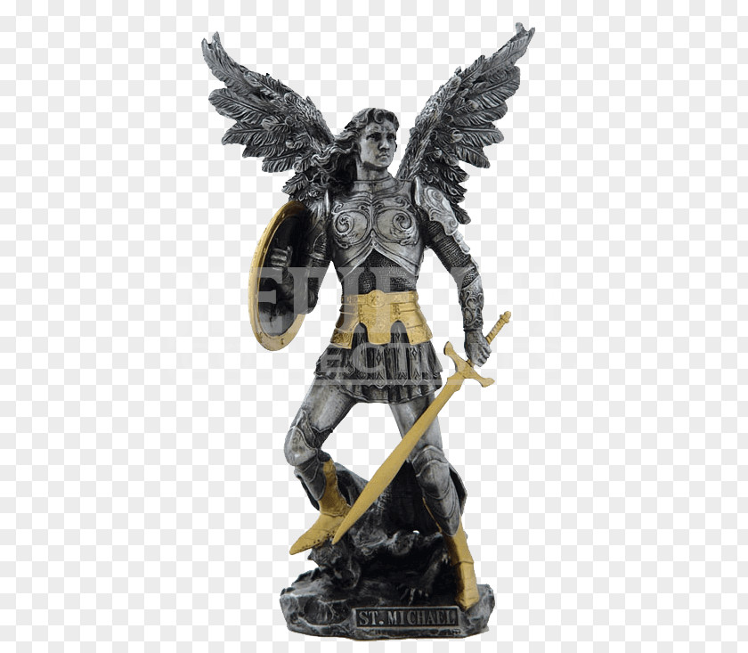 Angel Michael Lucifer Statue Sculpture Archangel PNG