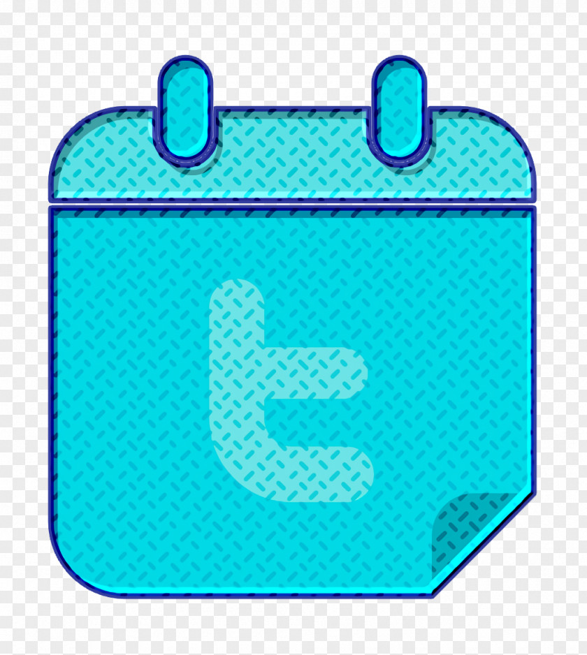 Electric Blue Social Media Icon PNG