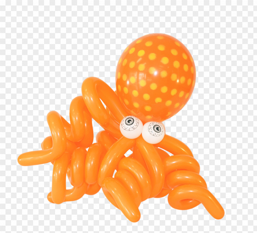 Octapus Octopus Balloon Modelling Parade Magic PNG
