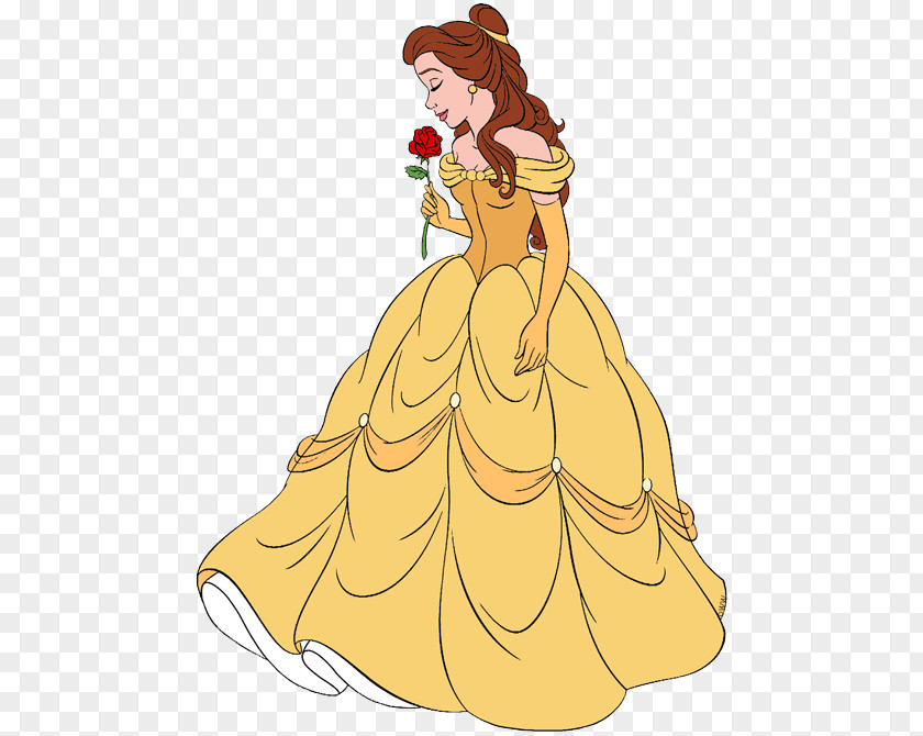 Rose Belle Disney Princess Clip Art PNG