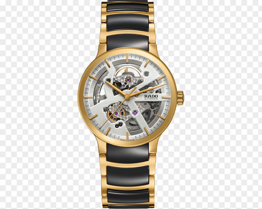 Watch Dial Rado Centrix Automatic Open Heart Clock PNG