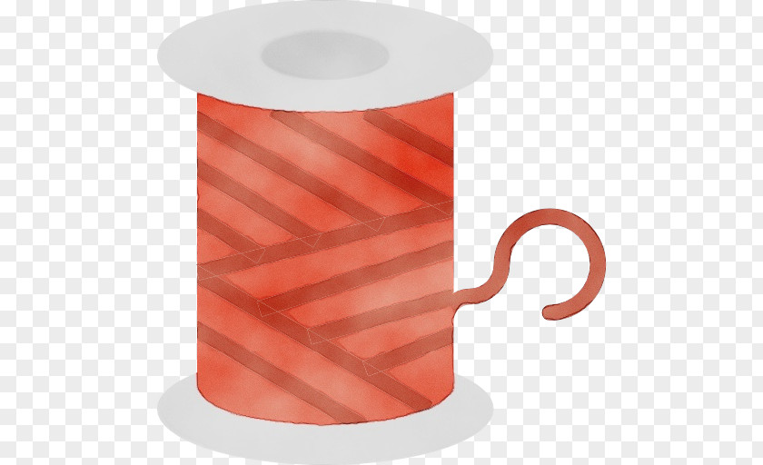 Cylinder Red Orange PNG