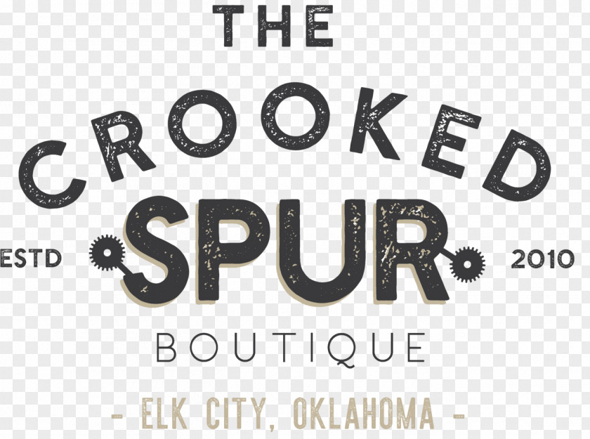 Design Logo Product Brand Number Crooked Spur Boutique PNG