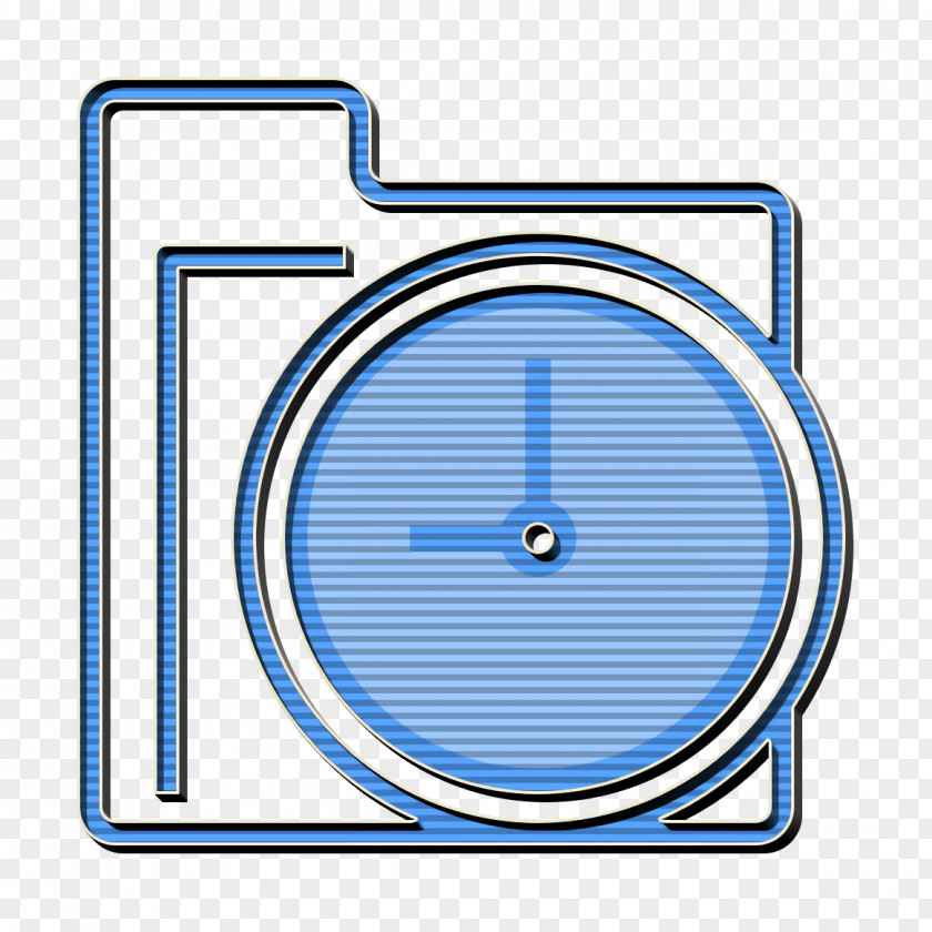 Folder And Document Icon Time PNG