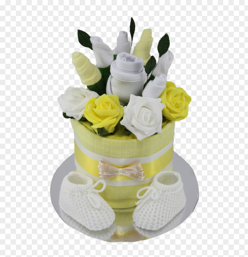 Gift Diaper Cake Infant Flower Bouquet PNG