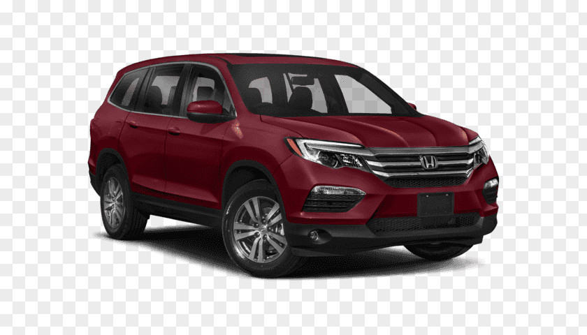 Honda 2018 Pilot EX-L Sport Utility Vehicle LX Elite PNG