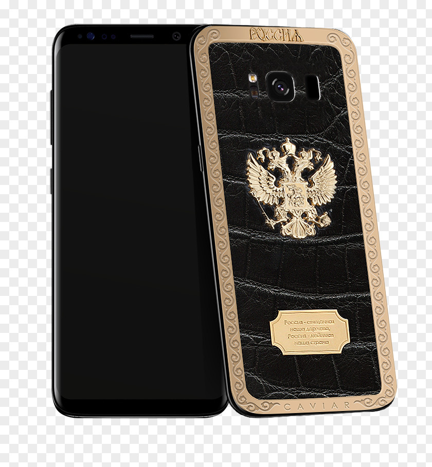 Samsung-s8 Apple Onyx Edition Caviar Gold Russia PNG