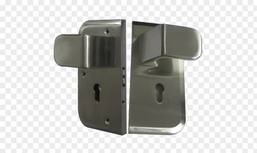 Stainless Steel Door Lock Angle PNG