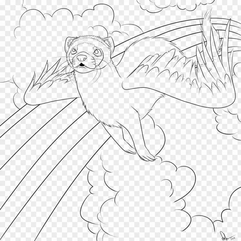 Watercolor Fly Line Art Coloring Book Minecraft Carnivora Character PNG