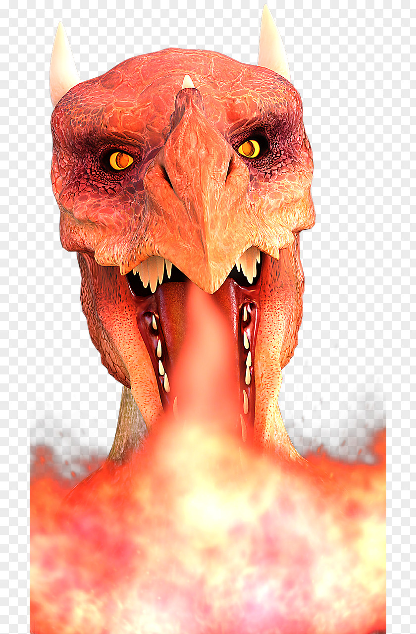 Dragon Fire Breathing Legendary Creature PNG