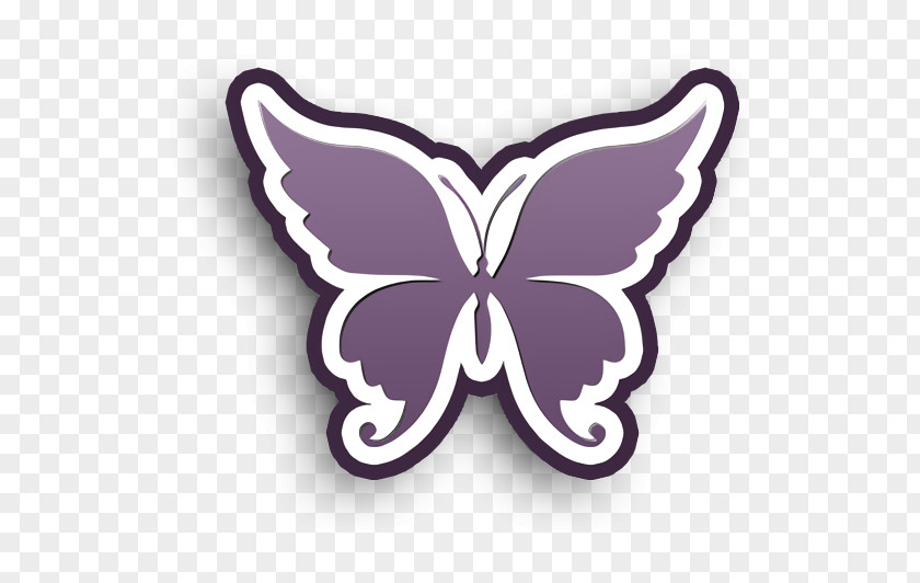 Insect Icon Animal Kingdom Butterfly Beautiful Shape PNG