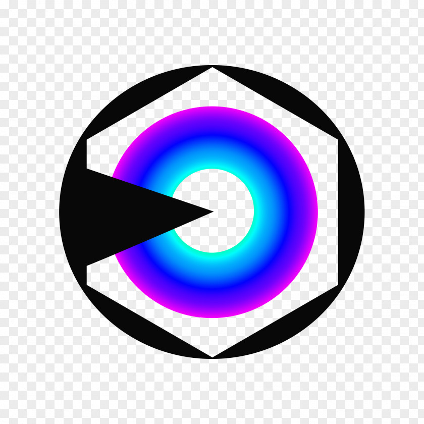 Prism Violet Purple Circle Line Clip Art PNG