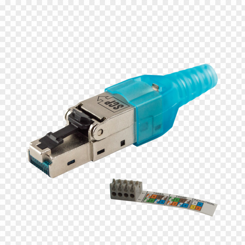 XJ6 Network Cables Class F Cable 8P8C Electrical Termination Connector PNG