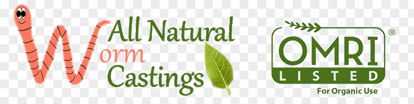 All Natural Logo Worm Cast Vermicompost Fertilisers PNG