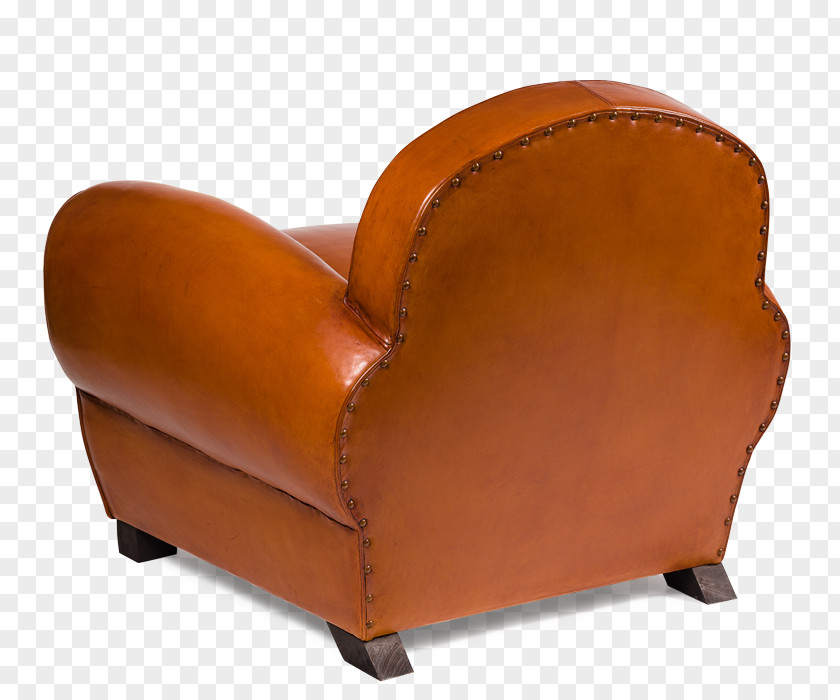 Design Club Chair Caramel Color PNG
