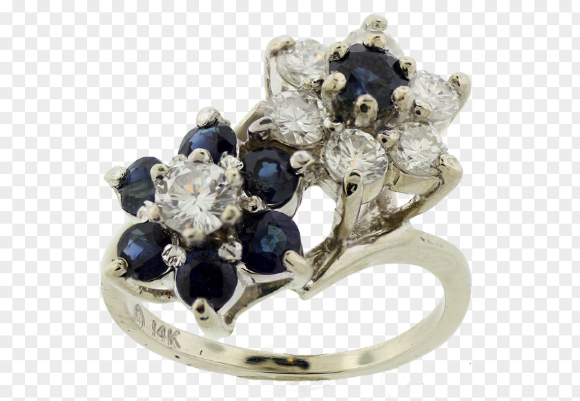 Flower Ring Jewellery Sapphire Gemstone Clothing Accessories PNG