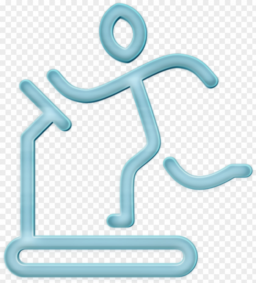 Gym Icon Wellness Line Craft Training PNG
