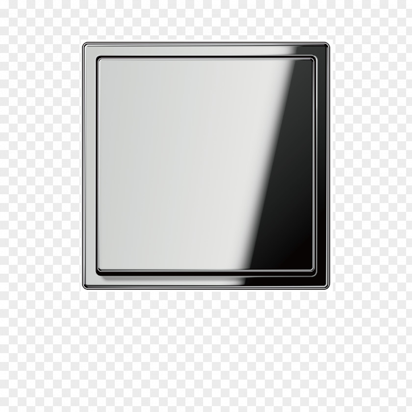 High-gloss Material Display Device Rectangle PNG