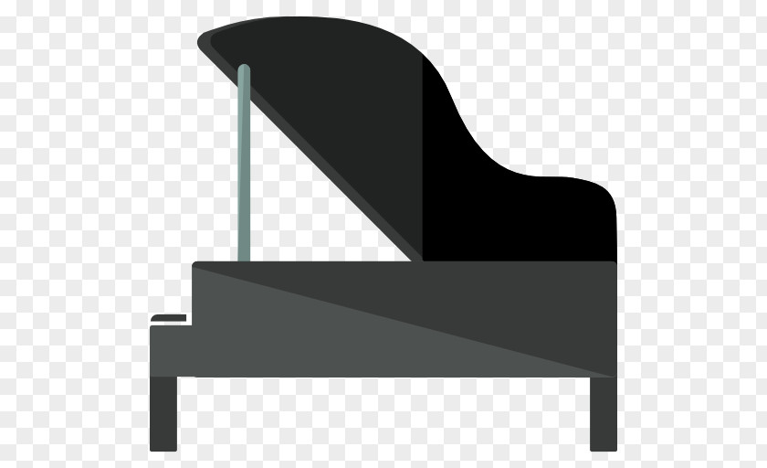 Black Piano Download Icon PNG