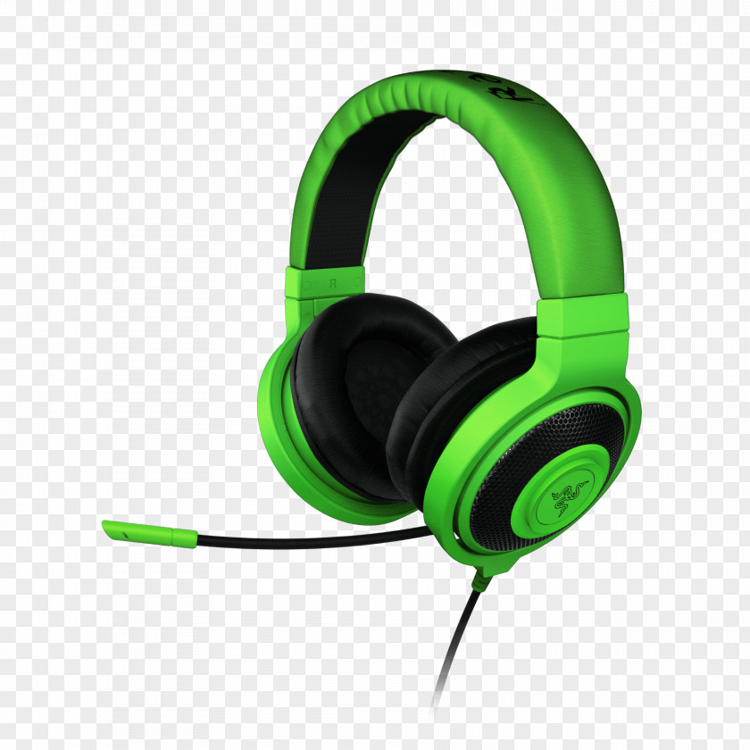Headphones Razer Kraken Pro 2015 Neon PNG
