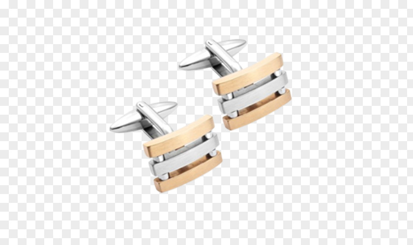 Jewellery Cufflink Gold Silver PNG