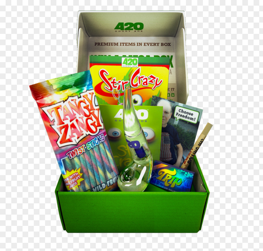 Promotional Gift Box Cannabis Smoking Subscription Tea PNG